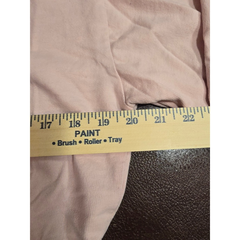 Beaux Art Pink Gray Cotton Full Zip Hoodie and Pants Tracksuit Set XL - Picture 13 of 14